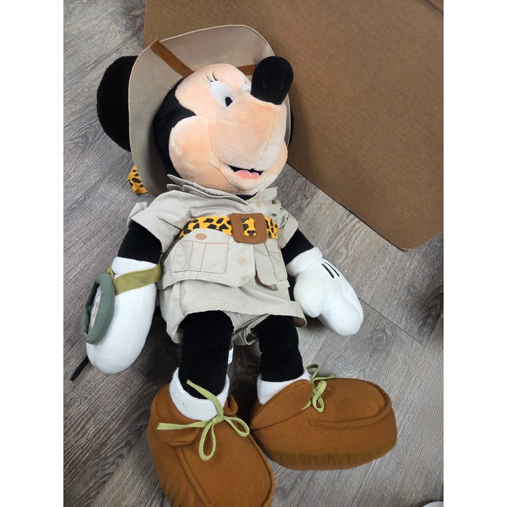Disney Safari Minnie Mouse Plush Doll Compass Toy 24" from Walt Disney World - Picture 6 of 10